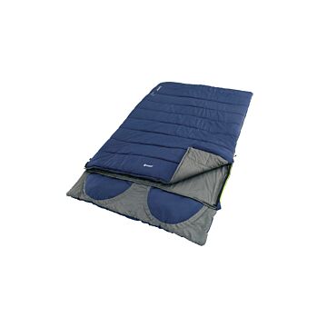 Outwell Contour Lux Double Sleeping Bag (Imperial Blue)