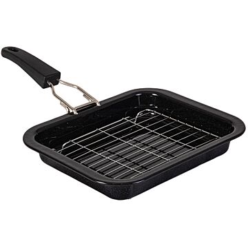 Quest 28cm BBQ/Oven Grill Pan with Removable Handle