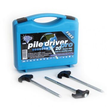 Blue Diamond Pile Driver Pro Pegs (Case of 20) (PEG224)