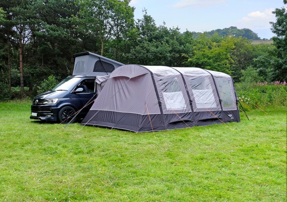 A step by step guide on how to detach your awning from your motorhome or camper van, and drive away from the awning, and off-site.
