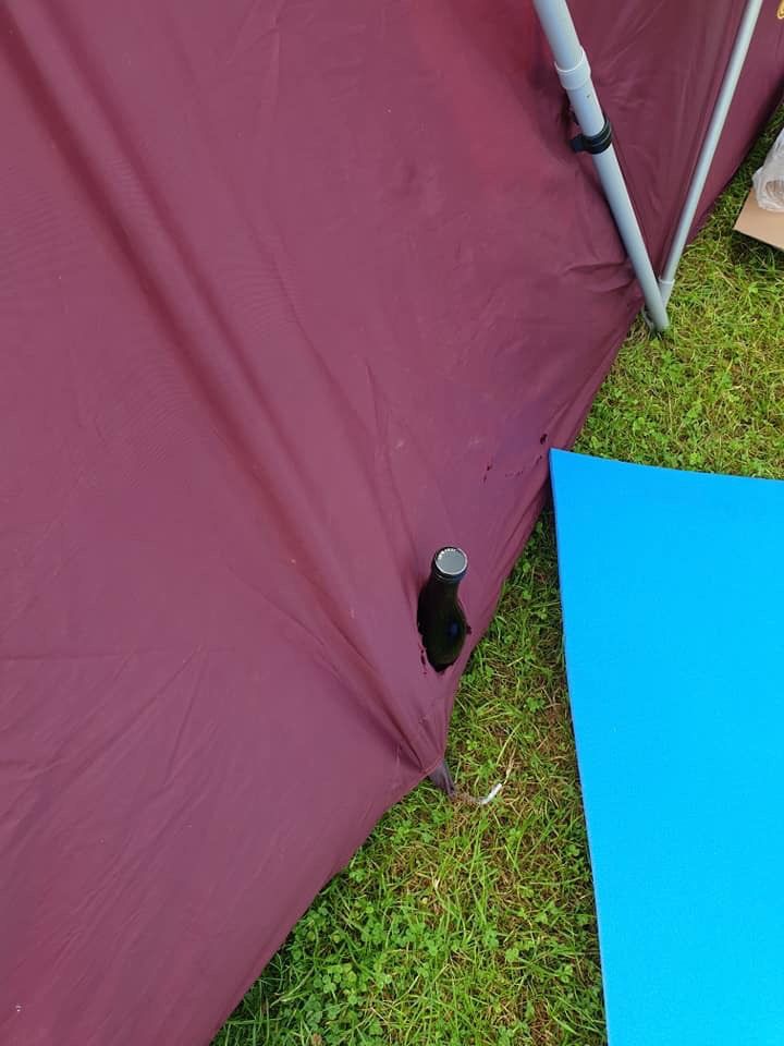 I think this tent leaks